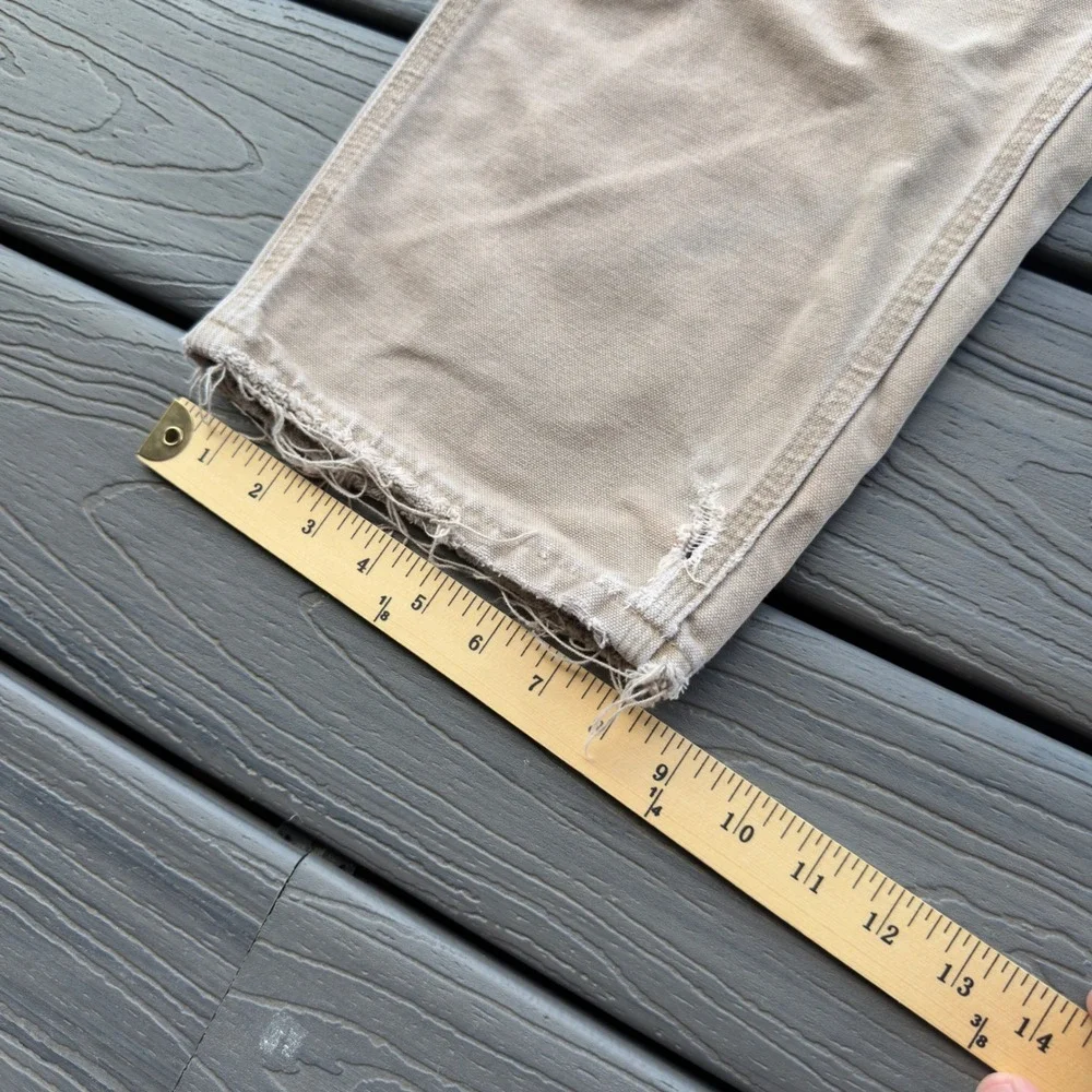 Y2K Distressed B11 DKH Carhartt Carpenter Khaki Color Pants
